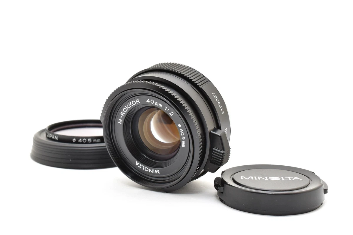 Minolta M Rokkor 40mm F2 for sale | eBay
