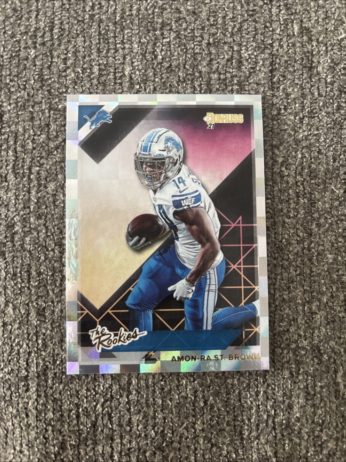Amon-Ra St. Brown Panini Donruss the Rookies #TRASB Base