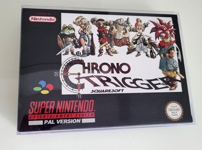 Original Snes Modul + Chrono Trigger Deutsch Super Nintendo OVP