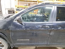 2019 Cherokee Left Driver Side Front Door Assembly Color: Black Pxj