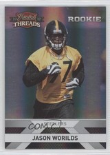 2010 Panini Threads Rookie Silver Century Proof 42/250 Jason Worilds #238 0v0