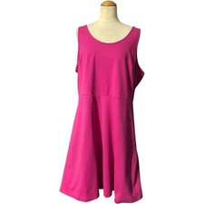 Old Navy A-Line Dress Pink Size XXL
