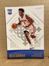 2015-16 Panini Excalibur Rookies Stanley Johnson #168 Rookie RC