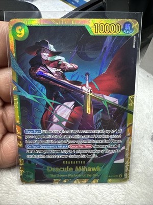 Dracule Mihawk OP14-119 SEC THE AZURE SEA'S SEVEN English | eBay