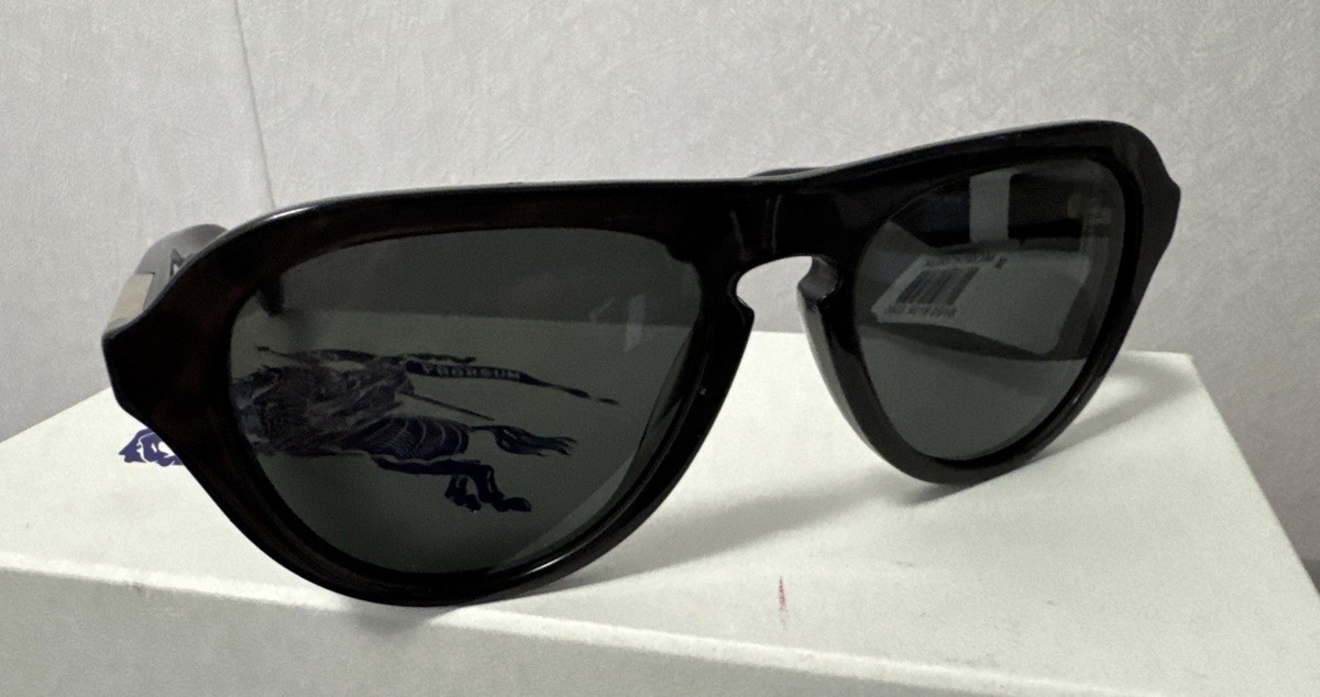 New BURBERRY BE4437U 411287 Dark Grey 55 mm Sunglasses 