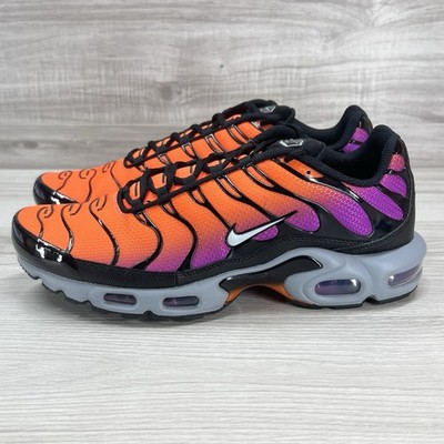 Nike Air Max Plus Sunset Mens Size 10.5 Fuchsia Orange Black Grey Nike Air Max Plus Desert Sunset DM0032-014 main image 3