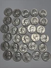 1964 US Silver Quarter Lot x30 90% Silver 5.425 Troy Ounces