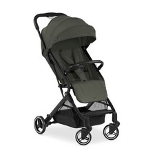 Image of hauck Travel N Care, Olive - Pushchair with Raincover, Suspension, Compact Fold