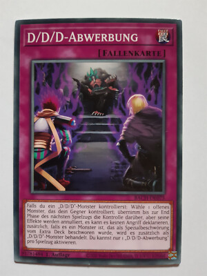 Yu-Gi-Oh! D/D/D-Abwerbung 1. Auflage Common BACH-DE075