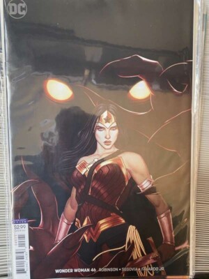 Wonder Woman #46 Dc Comics Frisé Jenny Frisé Rebirth Haut Grade | eBay