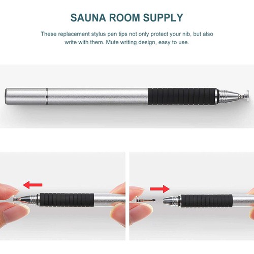 12pcs Disc Tip Precision Stylus Touch Screen Devices Tips Touch Screen Devices - Zdjęcie 9 z 12