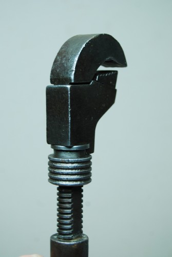 Antique G. B. Phillips Patent May 3, 1859 Adjustable Wrench Tool 9" length - Picture 20 of 21