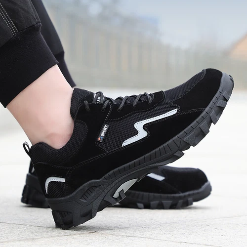 Men's Safety Shoes Steel Toe Cap Indestructible Sneakers Work Boots Outdoor Size - Picture 7 of 16