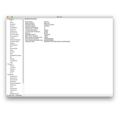Apple Mac Pro 5,1 2x2,66GHz 96GB RAM 1TB SSD RAID - Zdjęcie 16 z 16