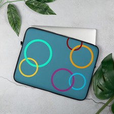 Laptop Sleeve Colourful Graphic Print
