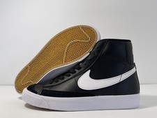 Nike Blazer Mid 77 GS Black White DA4086-002 GS Size 3.5Y / Women Size 5 US