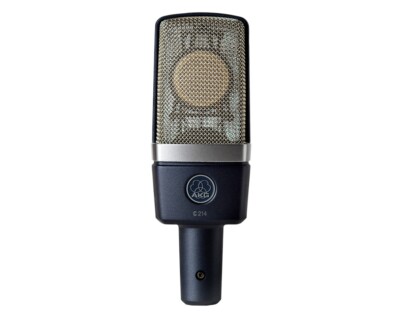 AKG C214 Studio Condenser Microphone Recording Mic w/Case & Shock