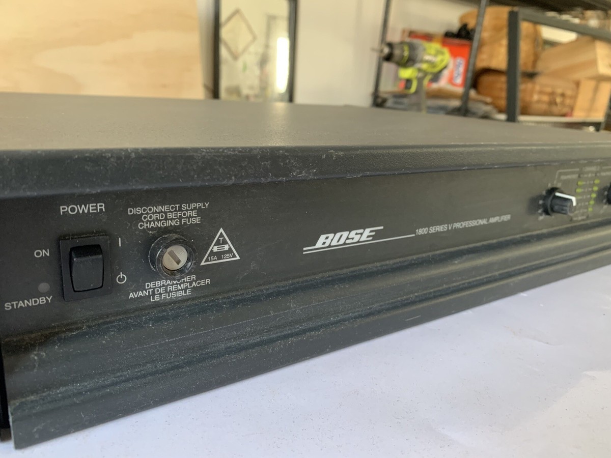 Bose 1800 Series V Professional Amplifier | eBay