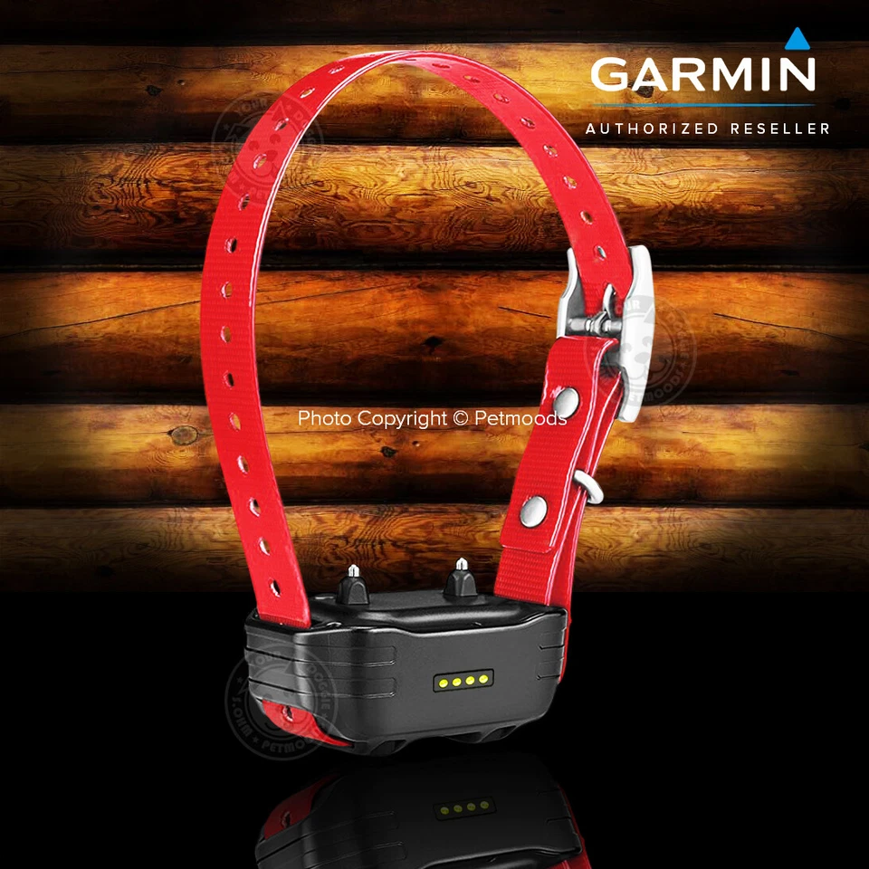 Garmin PT10 Additional Dog Device Red Collar Strap - Sport PRO, PRO 70, PRO 550 - Image 3 of 4