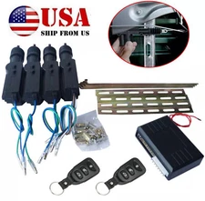Car 4 Door Central Power Door Lock Unlock Remote Kit 2 Keyless Entry Universal
