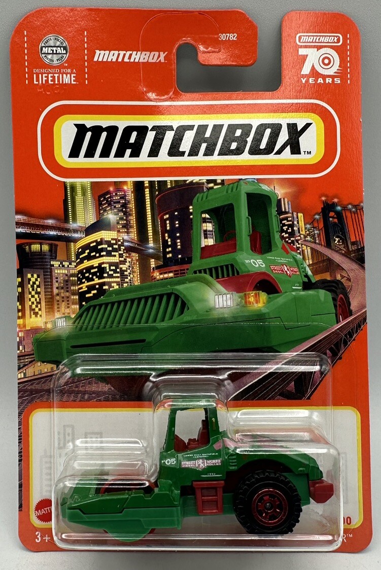 Matchbox Road Roller 70 Years Designed For A Lifetime Mattel Brand New 2022