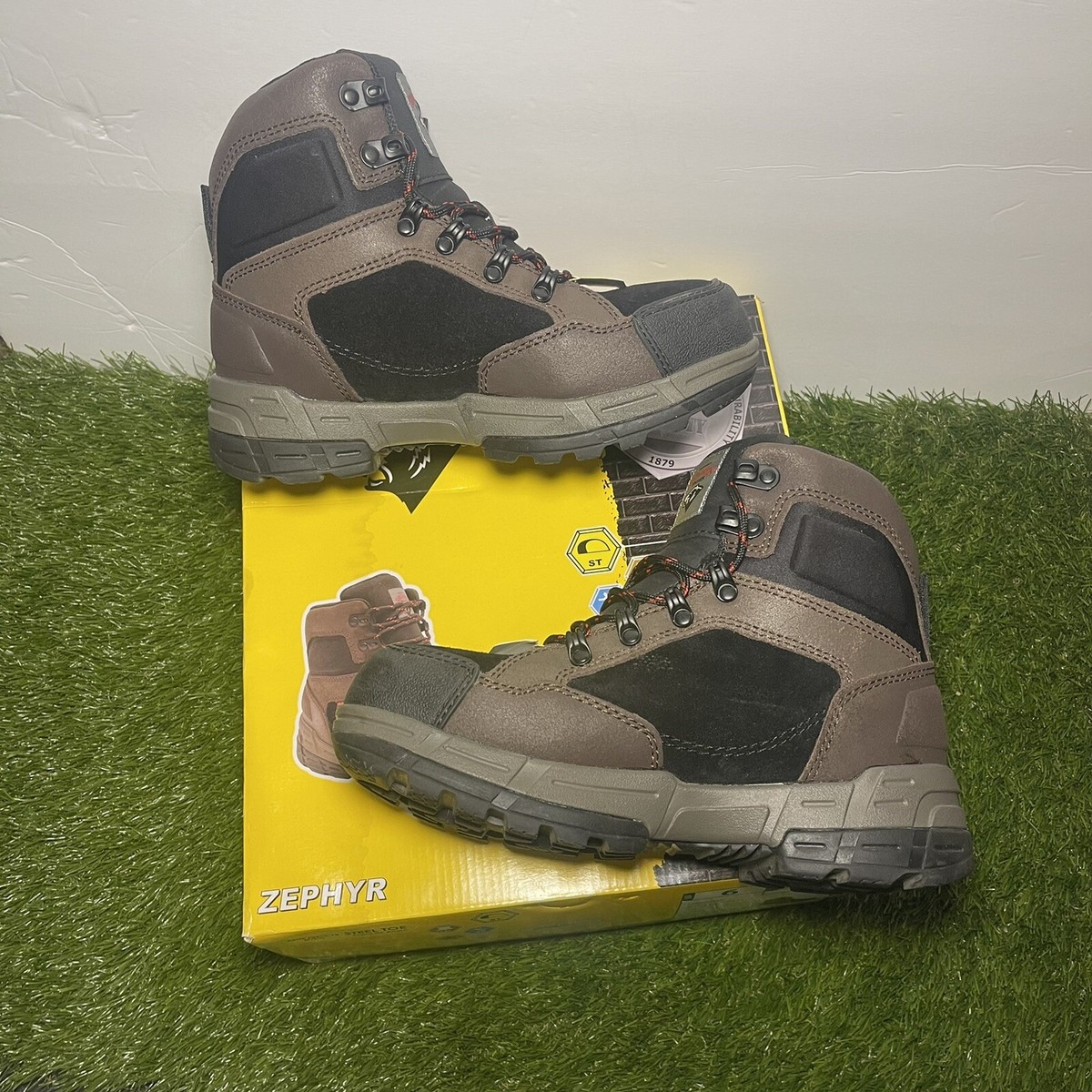 Herman Survivors Work Boots Men Size 6 Zephyr Elec/Hazzard 6\