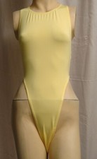 Light Orange Spandex Leotard for Women Size 10 Small