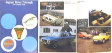 Jaguar Daimler Triumph Rover Range Rover 1978-79 Original UK Brochure XJ XJS SD1