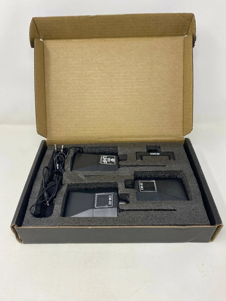Debra Professional Audio UHF Wireless Interview Microphone Set CM-01 - Image 2 of 4