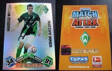 Topps Match Attax Bundesliga 10/11 2010/2011-MARKO MARIN Matchwinner Autogramm