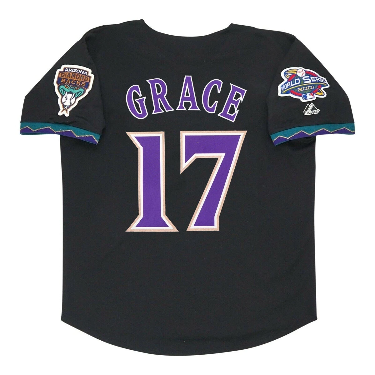 Mark Grace Arizona Diamondbacks 2001 World Series Men's Alt