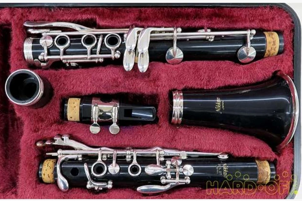 YAMAHA Nikkan Clarinet B flat YCL27 w/ Hardcase w/ Mouthpiece 