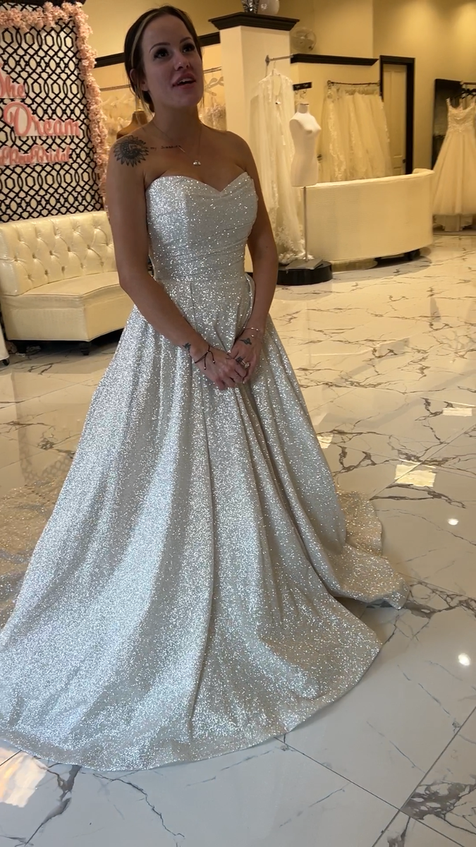 2007 Maggie sottero Anniston sparkly Wedding dress