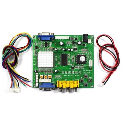CGA EGA RGB  to VGA GAME Video Converter Board 1 VGA Output Game Convert GBS8200
