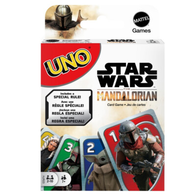 UNO Star Wars The Mandalorian Fun Family Movie Themed Card Game