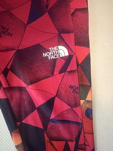 The North Face Girls Print Never Stop Tight Leggings Pink XL 14/16 BNWT TNF - Picture 2 of 7