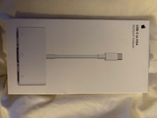 GENUINE Original Apple USB-C to VGA Multiport Adapter MJ1L2AM/A Model A1620. 