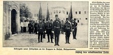 Übergabe neuer Feldzeichen an die türkischen Truppen in Mossul c.1912