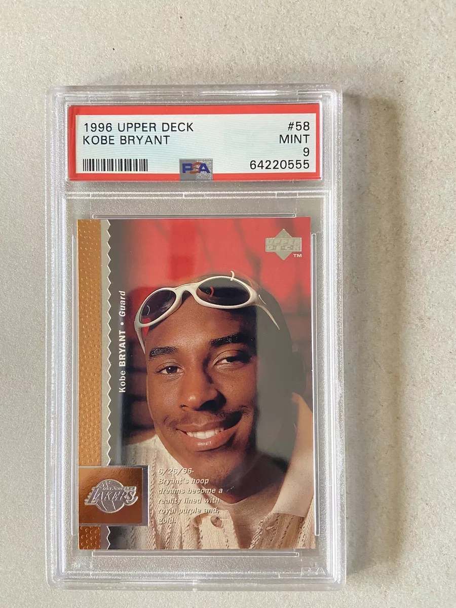 1996-97 Upper Deck #58 Kobe Bryant (RC) PSA 9 Mint