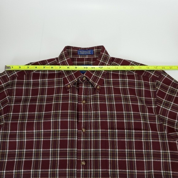 Vintage Pendleton Worsted Wool Plaid "Sir Pendlet… - image 11