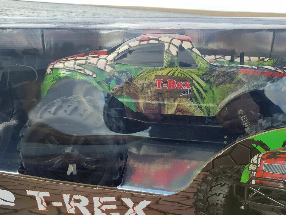 T-REX Monster Truck 2.4GZ Off Road Radio Remote Control Car 1/10 SPEED 20km/h - Image 4 of 4