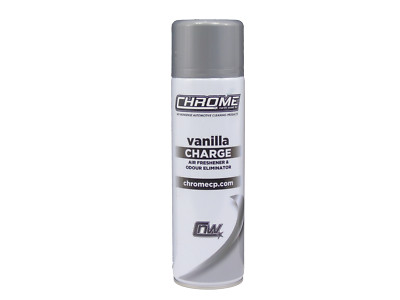Vanilla Charge Lufterfrischer Chrom (NW) 1 x 500ml Spraydose Auto Van