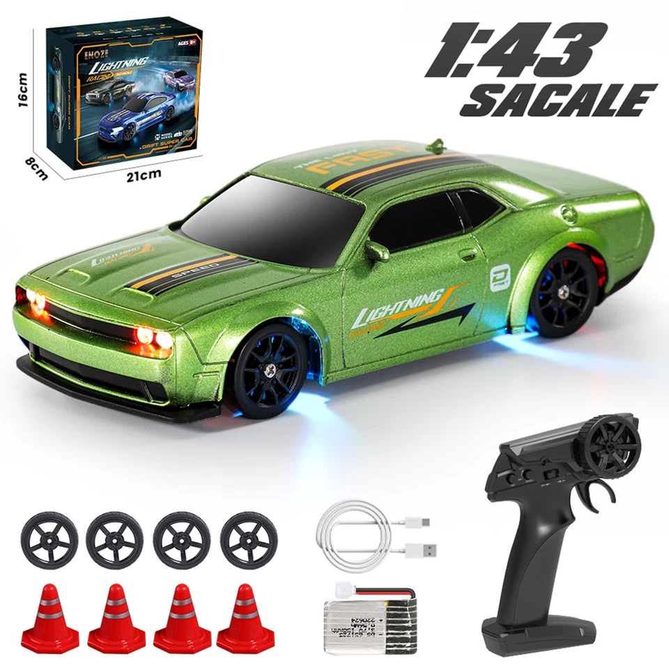 2.4G Mini RC Drift Car 1/43 Remote Control Racing Vehicles 4WD RTR Toys ModelFAW - Image 2 of 4