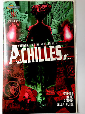 ACHILLES INC. #1 SOURCE POINT PRESS FIRST PRINTING 2018 NM