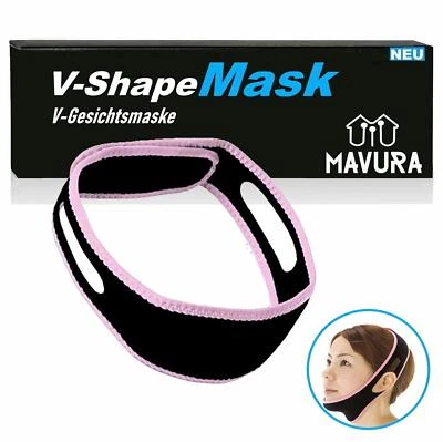 V-ShapeMask V-Linie Maske Face-Lifting Doppelkinn Anti Falten Gesicht Straffung - Bild 1 von 4