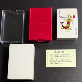 Nintendo Trump Playing Cards Virtual Boy VB Mario's Tennis Novelty Item [Unused]