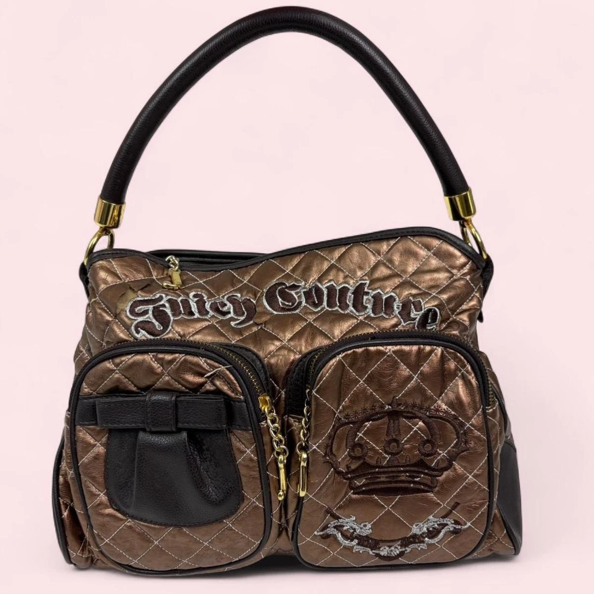 Juicy Couture Brown Quilted Bags & Handbags for Women for sale | eBay