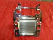 1968 Mustang Cougar Console Radio Bezel Modified A Code W Bar Repaired  68