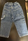 Vintage Cherokee Toddler Blue Carpenter Jeans Size 2T  100% Cotton — photo 2