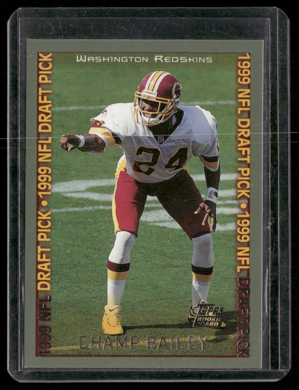 1999 Topps #354 Champ Bailey Washington Redskins Rookie Broncos HOF FAST SHIP 